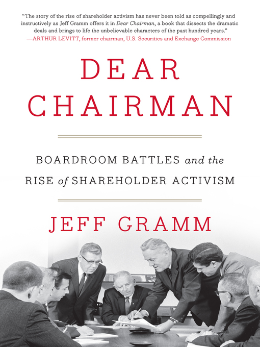 Title details for Dear Chairman by Jeff Gramm - Wait list